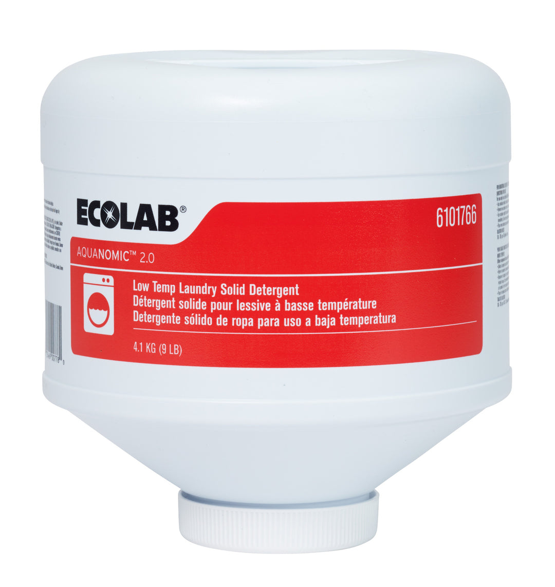 Detergent Laundry Solid AQN2 - 4 x 9 lb - Ecolab - Packaging and Accessories - Restaurant Supplies and Equipment - Canadian Distribution