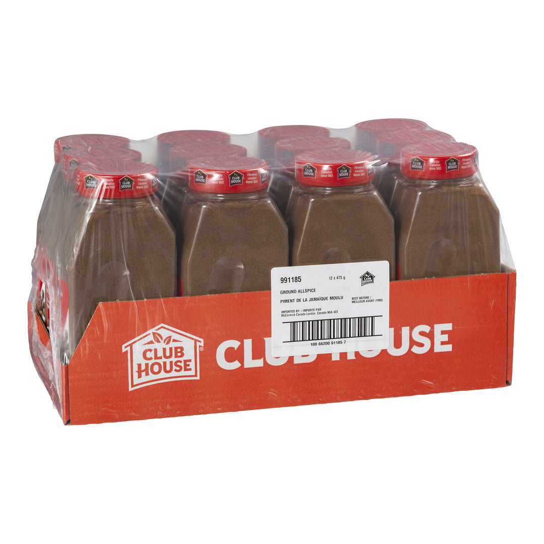 Case of Spice Allspice Ground - 12 x 475 g (Case = 1 x 475 g) - Clubhouse - Restaurant and Foodservice Ingredients - Canadian Distribution