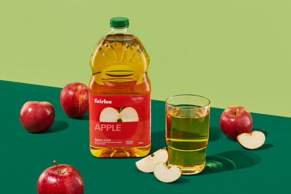Juice Apple Pure - Fairlee Juices - 6 x 1.89 L - Restaurant and Foodservice Ingredients - Canadian Distribution - Ships Free Within Canada on Orders Above CAD $199