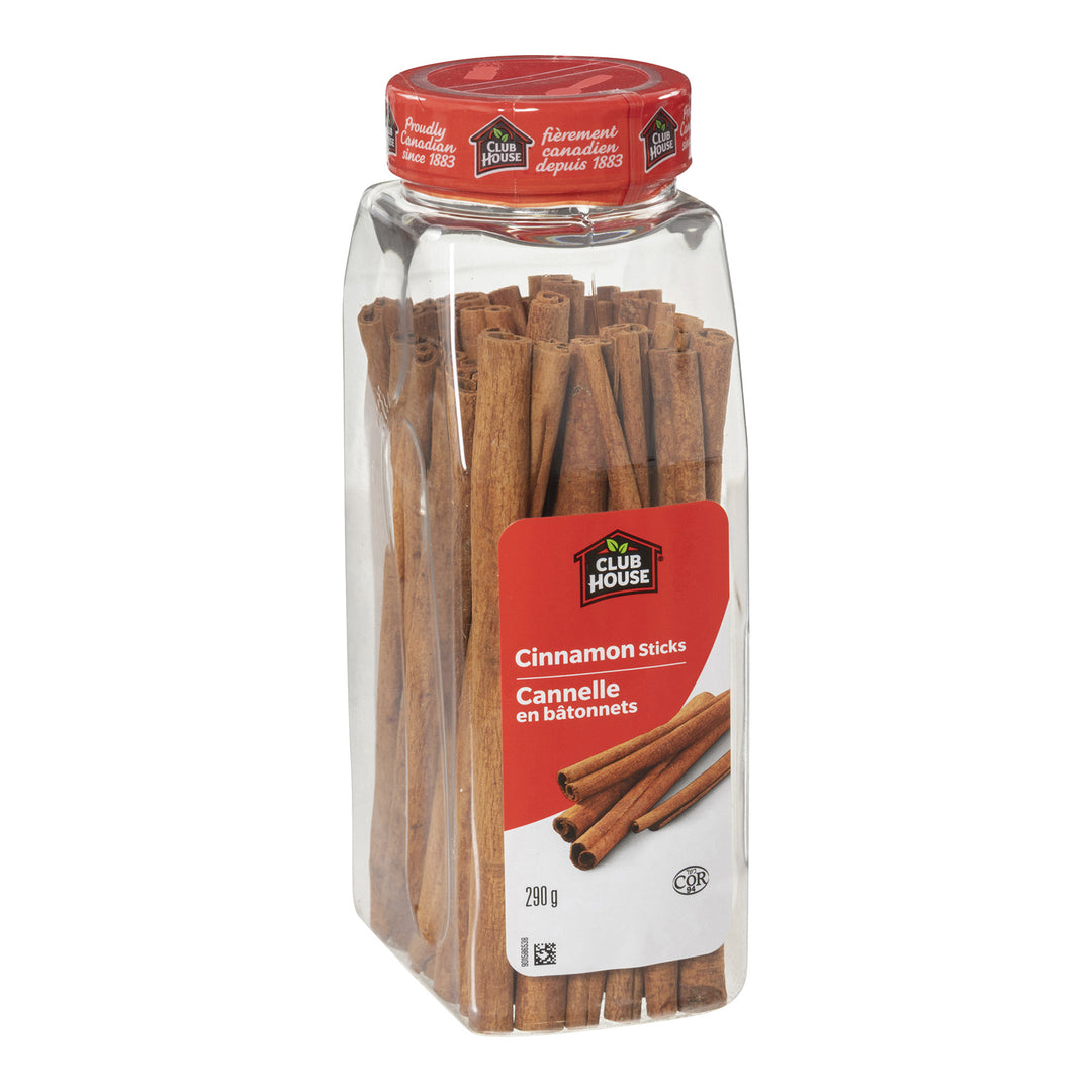 Spice Cinnamon Sticks 6 in. - 12 x 290 g (Case = 1 x 290 g) - Clubhouse - Restaurant and Foodservice Ingredients - Canadian Distribution