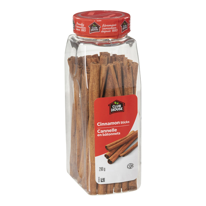 Spice Cinnamon Sticks 6 in. - 12 x 290 g (Case = 1 x 290 g) - Clubhouse - Restaurant and Foodservice Ingredients - Canadian Distribution