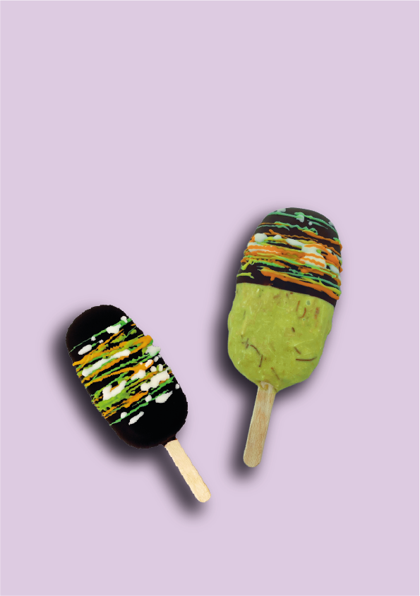 Rubicone Dubai Chocolate Gelato Pops