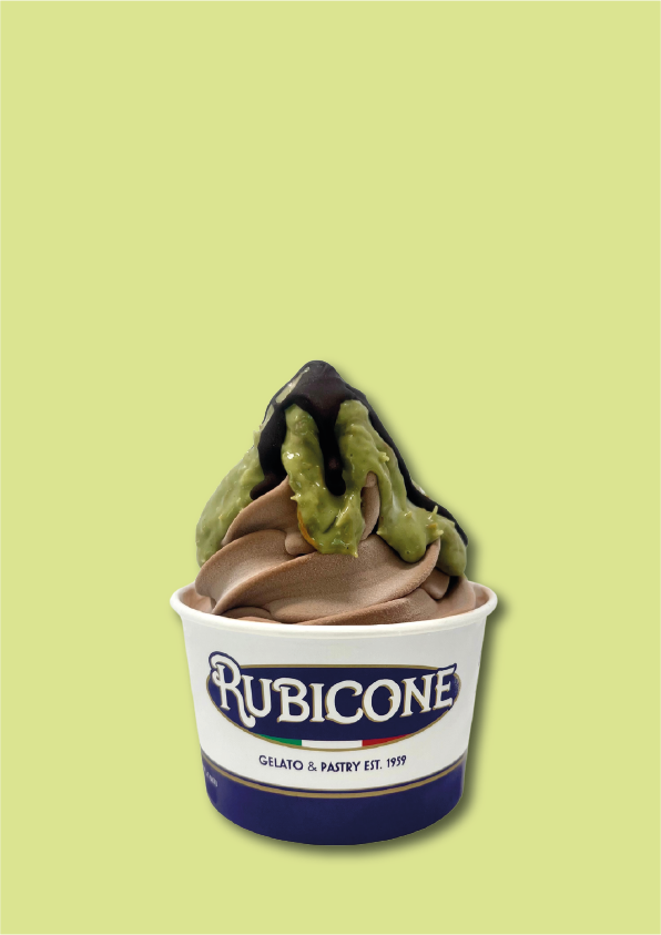Rubicone Soft Gelato Dubai Chocolate Cup
