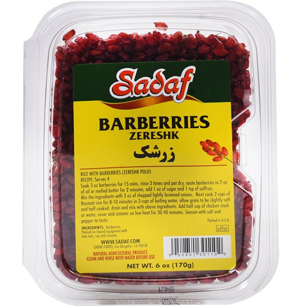 Sadaf Dried Barberries - Zereshk 6 oz.