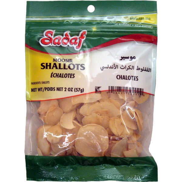 Sadaf Dried Shallots (Moosir)| Sliced - 2 oz