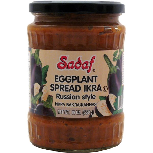 Sadaf Eggplant Spread | Russian Style Ikra - 19 oz.