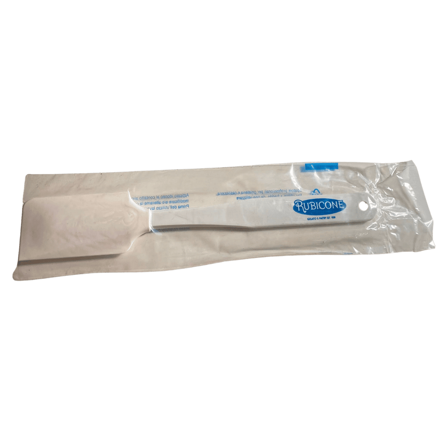 Rubicone Professional Plastic Spatula in plastic packaging on a white background