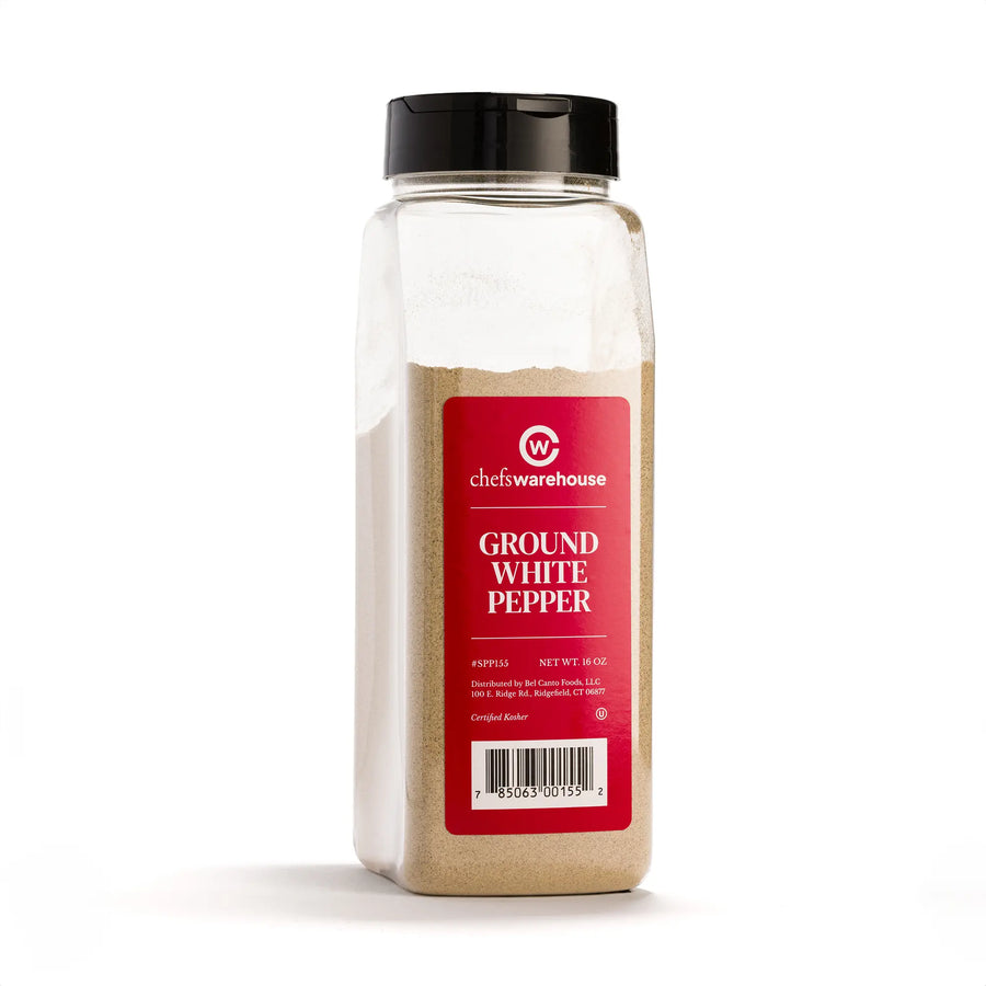 Ground White Pepper - 16 oz Piece - CW Canada - Canadian Distribution