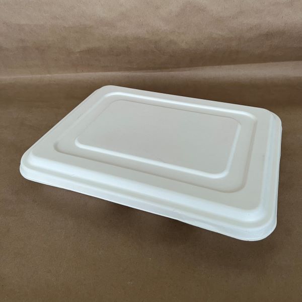 Sugarcane Tray Lid 11"x8.5" 200cs