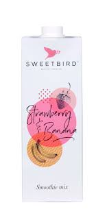 Canadian Distributor of Sweetbird Smoothies - Strawberry Banana - 8 x 1 L Case