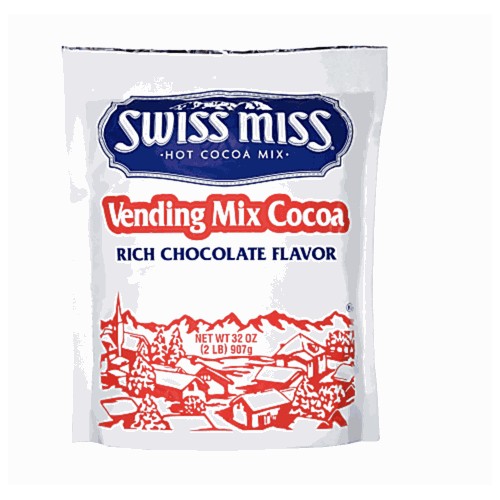 Swiss Miss Vending Dispenser Hot Cocoa Mix, 12/2lb Per Case
