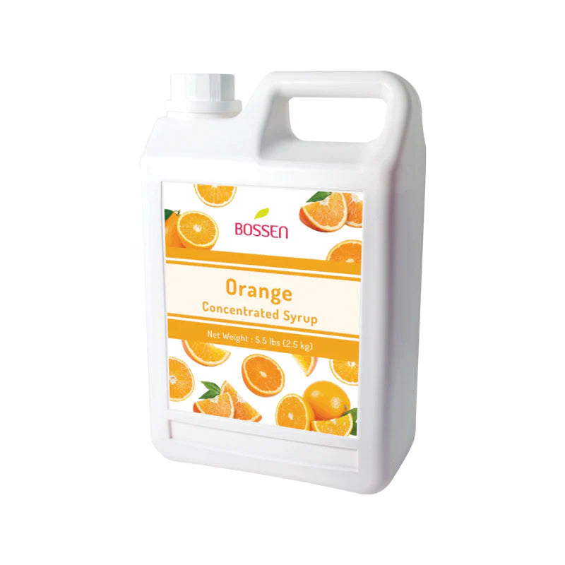 Orange Fruit Syrup Bossen Canada