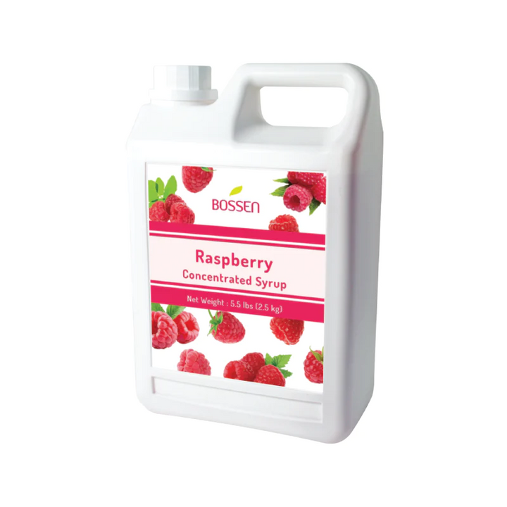 Raspberry Fruit Syrup Bossen Canada