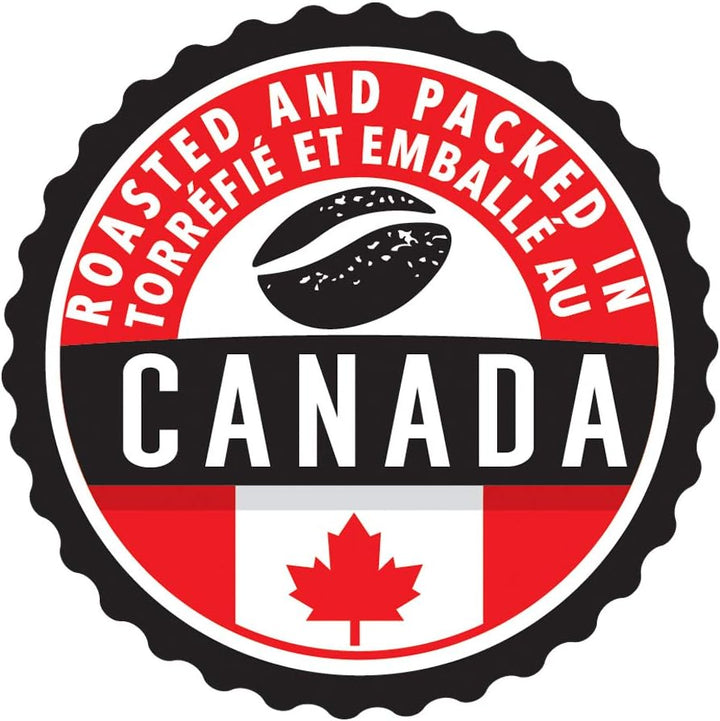 Roasted and Packed in Canada by ClubCoffee Craft Roasters Toronto Canada