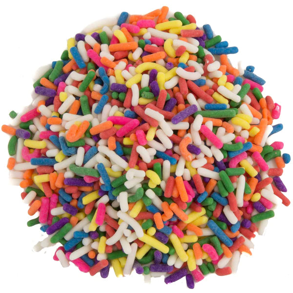 Top Selling Rainbow Sprinkles | TR Toppers S710-100 | Premium Dessert Toppings, Mix-Ins and Inclusions | Canadian Distribution