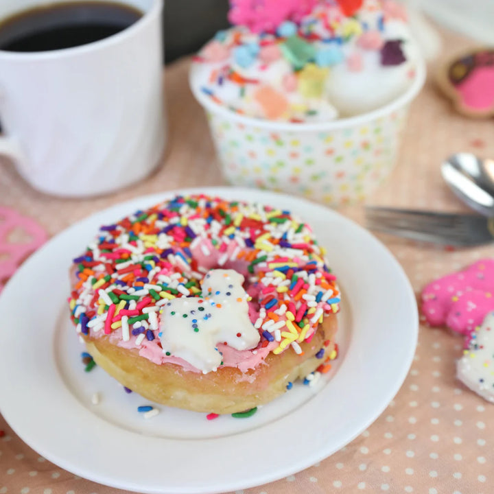 Donut Sprinkles Add fun to your ice cream, yogurt, and other dessert creations!