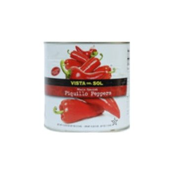 Piquillo Peppers - 6 x 2.5 kg BC - CW Canada - Canadian Distribution