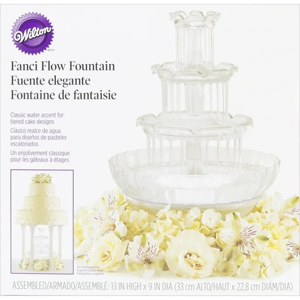 Wilton Canada - Cake Decoration for Weddings - Fanci Flow Fountain