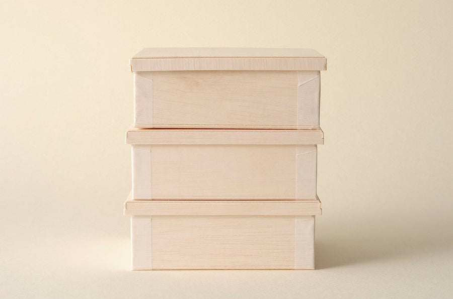 Wooden Confection Box with Lid, 4 Units - 50 Boxes with Lids