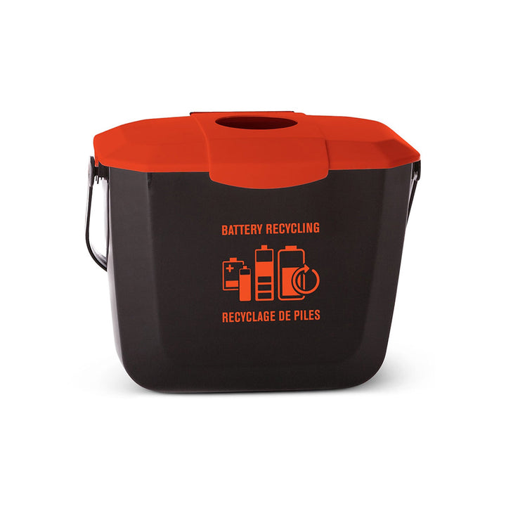 2 Gallon Battery Collection Bin - Sold By The Case