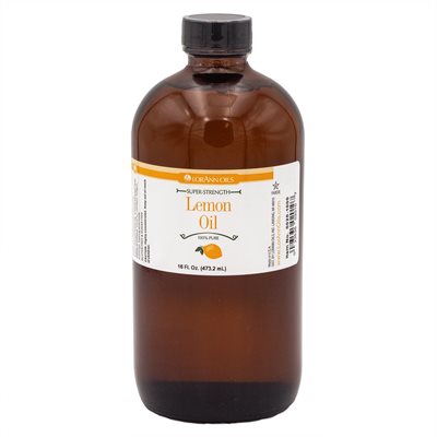 Lemon Oil Natural - Huiles essentielles de qualité alimentaire 16 oz.
