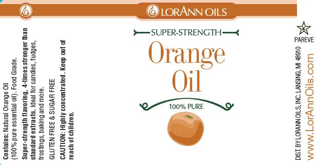 Orange Oil Natural - Food Grade Essential Oils 16 oz., 1 Gallon