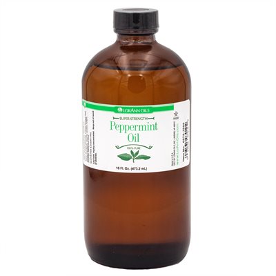 Peppermint Oil Natural - Food Grade Essential Oils 16 oz.