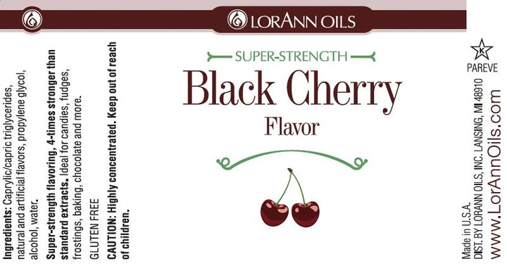 Black Cherry Flavoring - Super Strength Flavor 16 oz., 1 Gallon, 5 Gallons