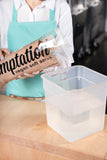 Vegan Temptation Oat Soft Serve Mix - Chocolat - (À base d'avoine) - Sac de 4,08 lb - 6 sacs de 4,08 lb/caisse