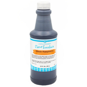Black Raspberry Flavor Fountain - 32 oz Bottle