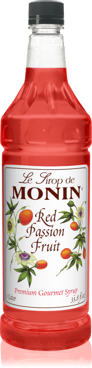 Red Passion Fruit - Monin - Premium Syrups and Flavourings - 4 x 1 L per case