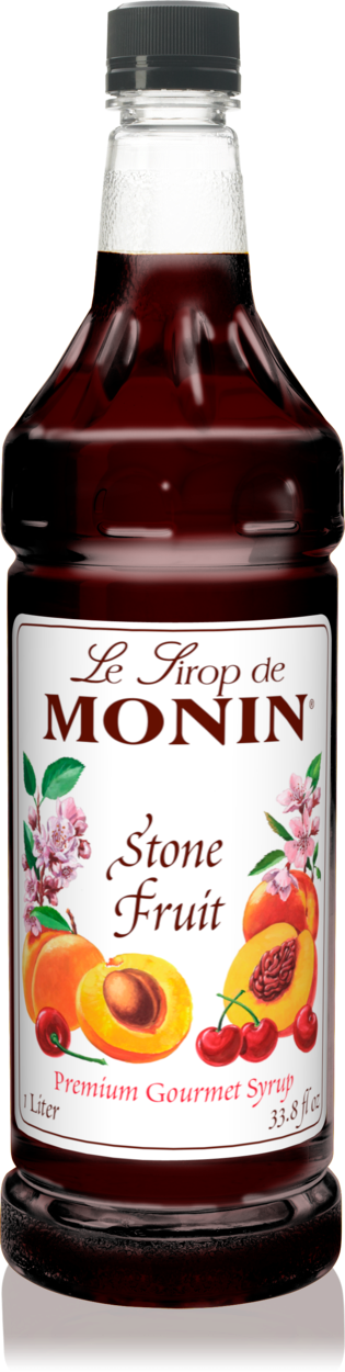 Stone Fruit - Monin - Premium Syrups and Flavourings - 4 x 1 L per case