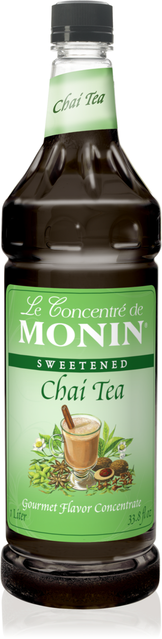 Chai Tea Concentrate - Monin - Premium Syrups and Flavourings - 4 x 1 L per case