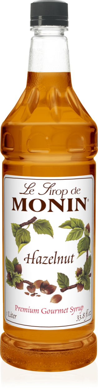 Hazelnut - Monin - Premium Syrups and Flavourings - 4 x 1 L per case