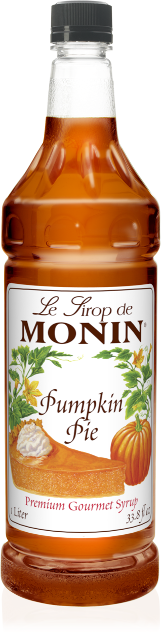 Pumpkin Pie - Monin - Premium Syrups and Flavourings - 4 x 1 L per case
