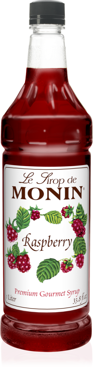 Raspberry - Monin - Premium Syrups and Flavourings - 4 x 1 L per case