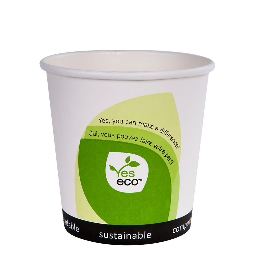 24 oz Eco Friendly Ice Cream/Froyo/Soup Paper Cups/Containers/Bowls (250/Cs)