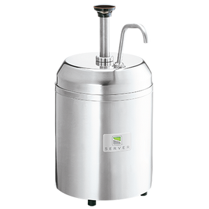 Server Products, MMS Chilled Server, Cream Dispenser, Stainless Steel Pump, 3 Qt Capacity