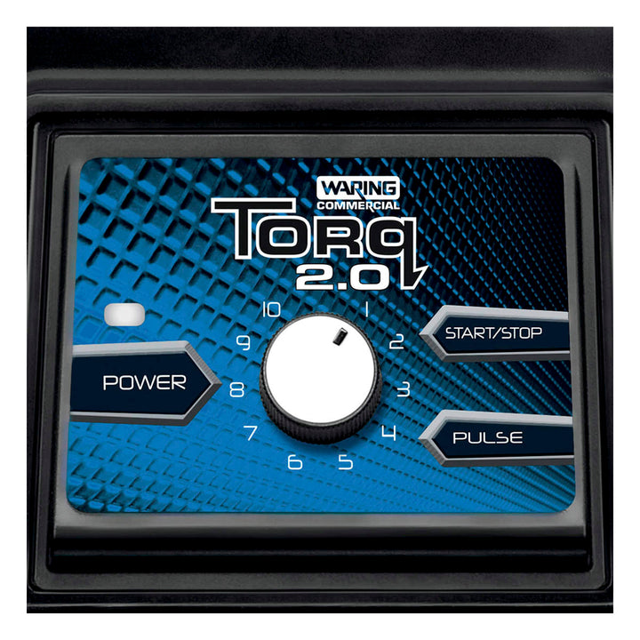 TBB175P6 « Torq 2.0 » Mélangeur à vitesse variable de service moyen avec pot en copolyester de 64 oz par Waring Commercial