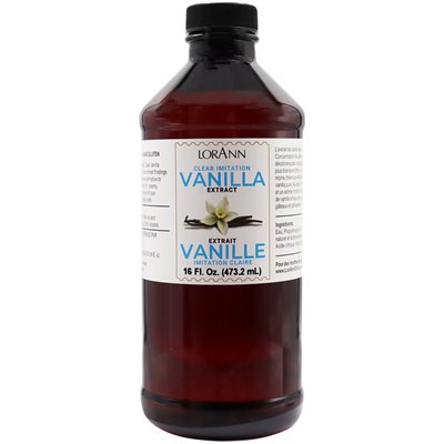 Vanilla Concentrate 16oz (clear)