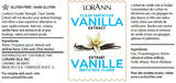 Clear Vanilla Extract (Imitation) - 16 oz. - 1 Gallon - 5 Gallons