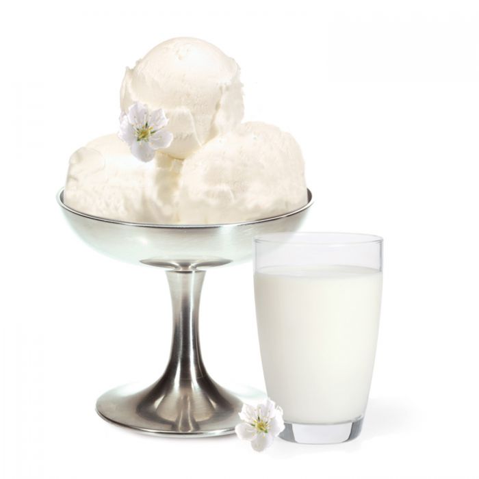 A complete Cold Process Base that only requires the addition of milk to create rich and creamy gelato. It is an ideal base for those who want to prepare gelato with a compact texture and neutral flavour in a quick and simple way. It holds well in the display case and contains vegetable fat.