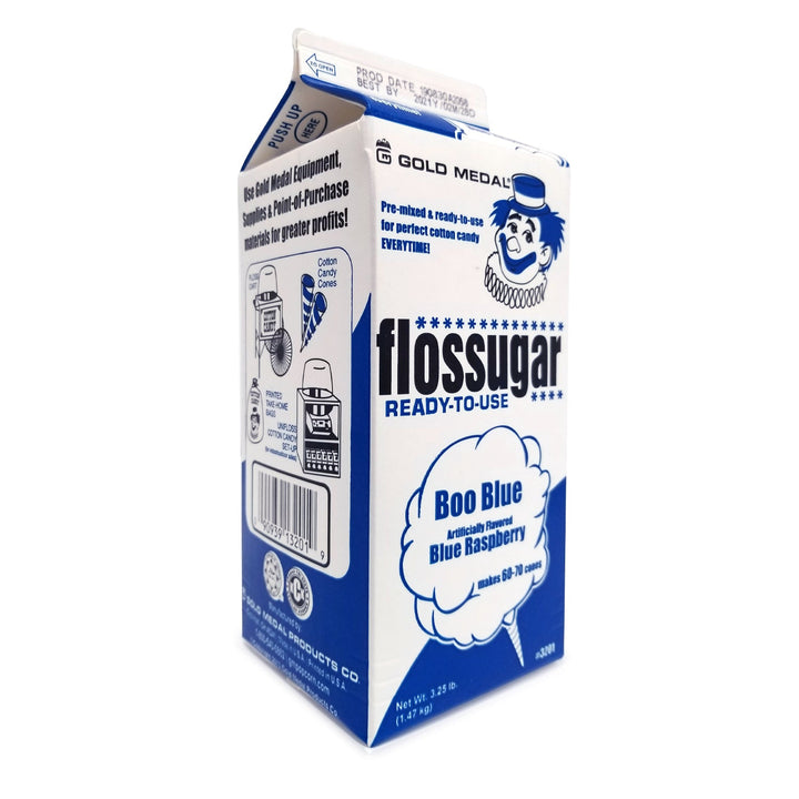 Supplier of Boo Blue/Silly Nilly Cotton Candy Flossugar Combo Pack  | Cotton Candy Supplies Canada | 6 x 3.25lbs per case
