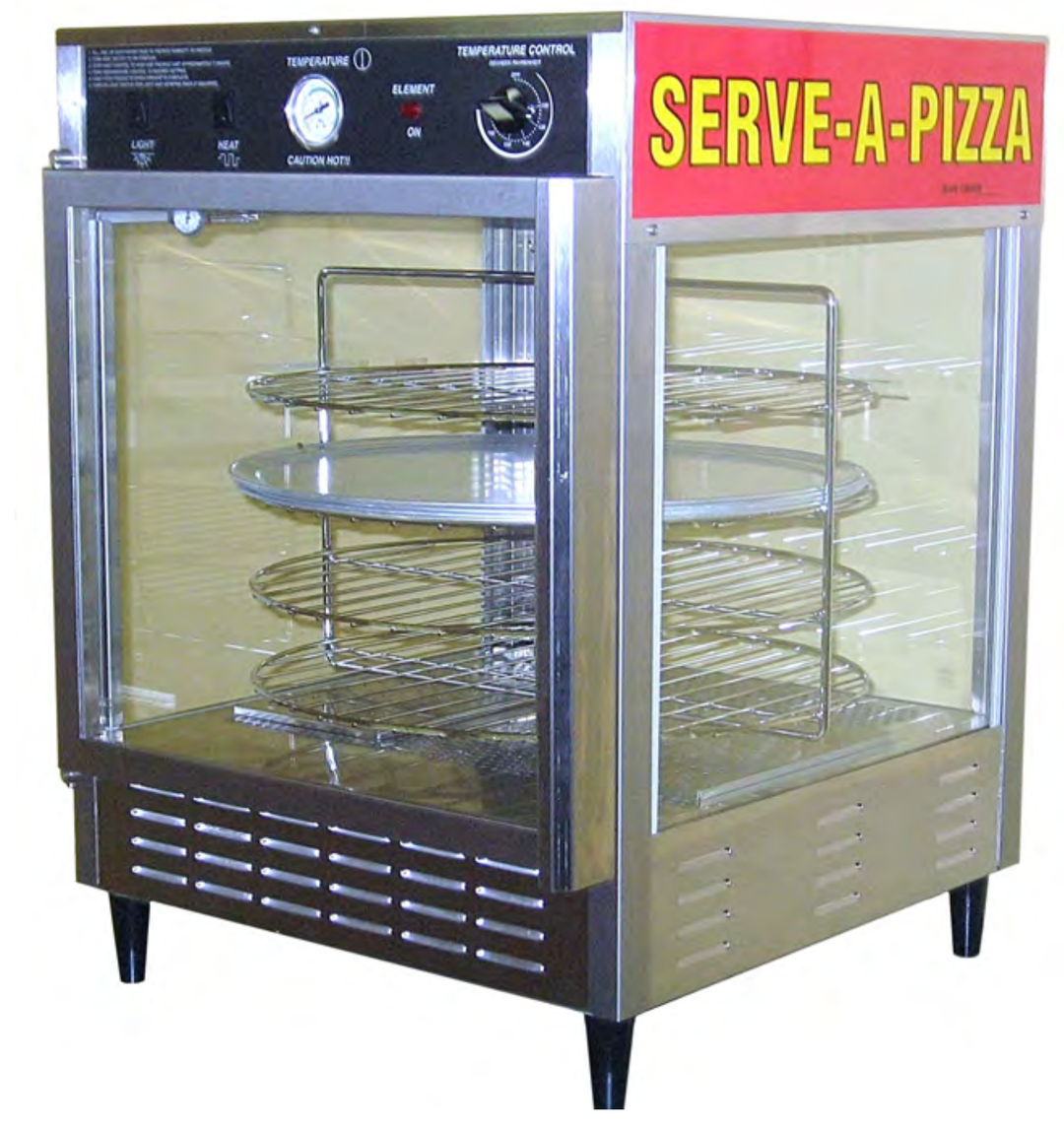 5550 Humidified Pizza Warmer - SERVE-A-PIZZA