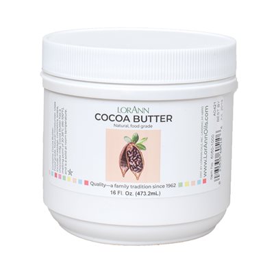 Cocoa Butter - Bakery Specialty Ingredients - 16 oz. Jar