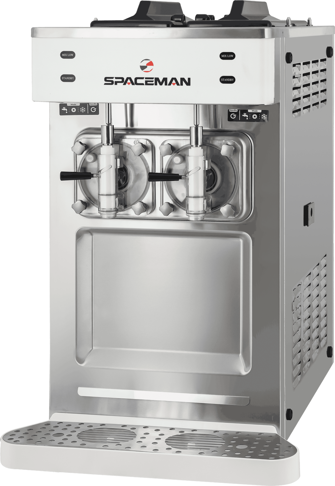 Spaceman 6455-C - Machine à boissons glacées et shake à deux saveurs - 57 litres par heure