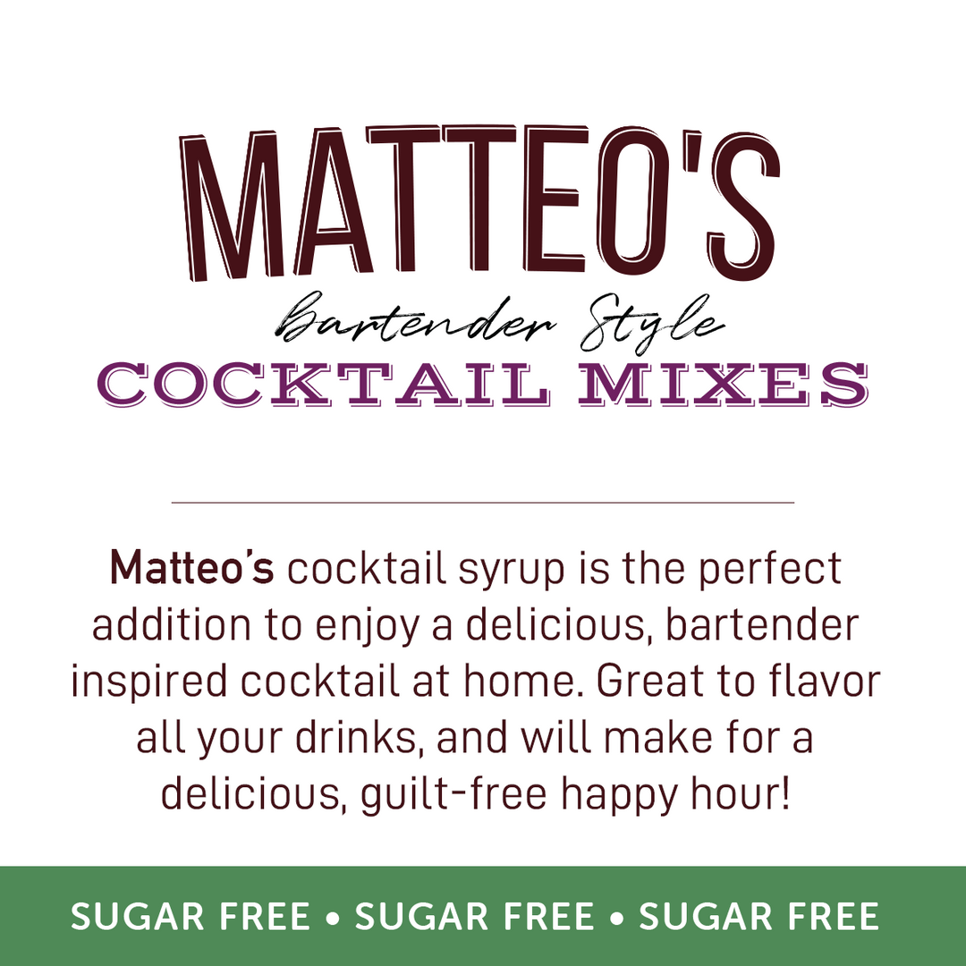 Details opf Sugar Free Cocktail Mixes - Margarita