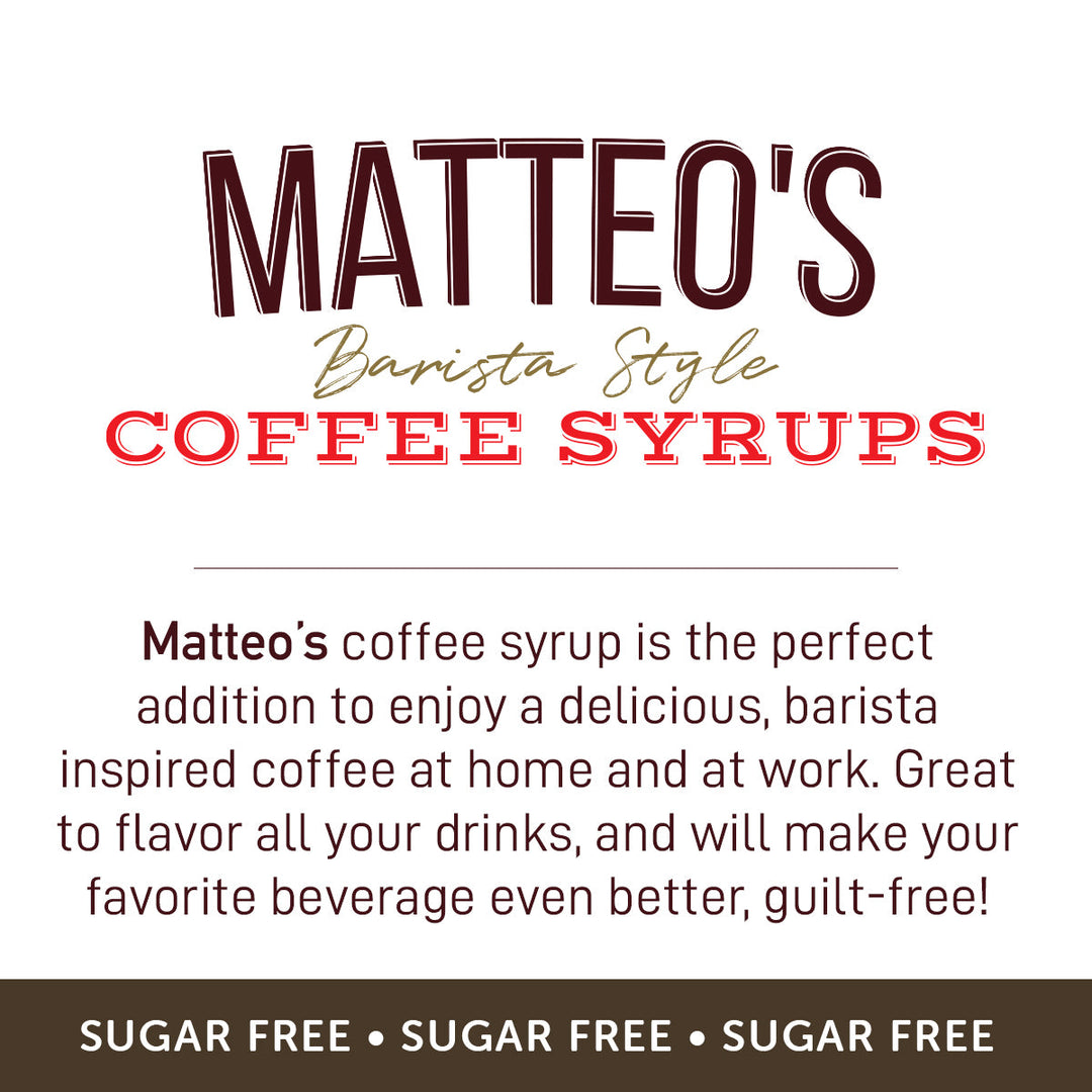 Details of Sugar Free Coffee Syrup, Salted Dark Chocolate