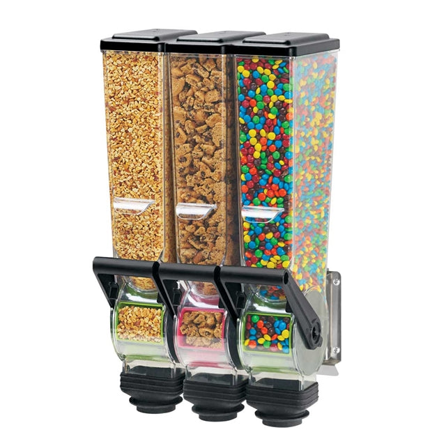 SlimLine Dry Food & Candy Dispenser | Triple 2 L