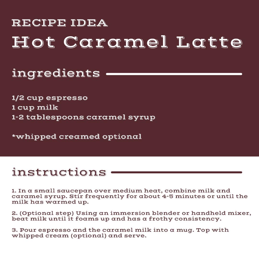 Recipe idea of Sugar Free Coffee Syrup, Caramel